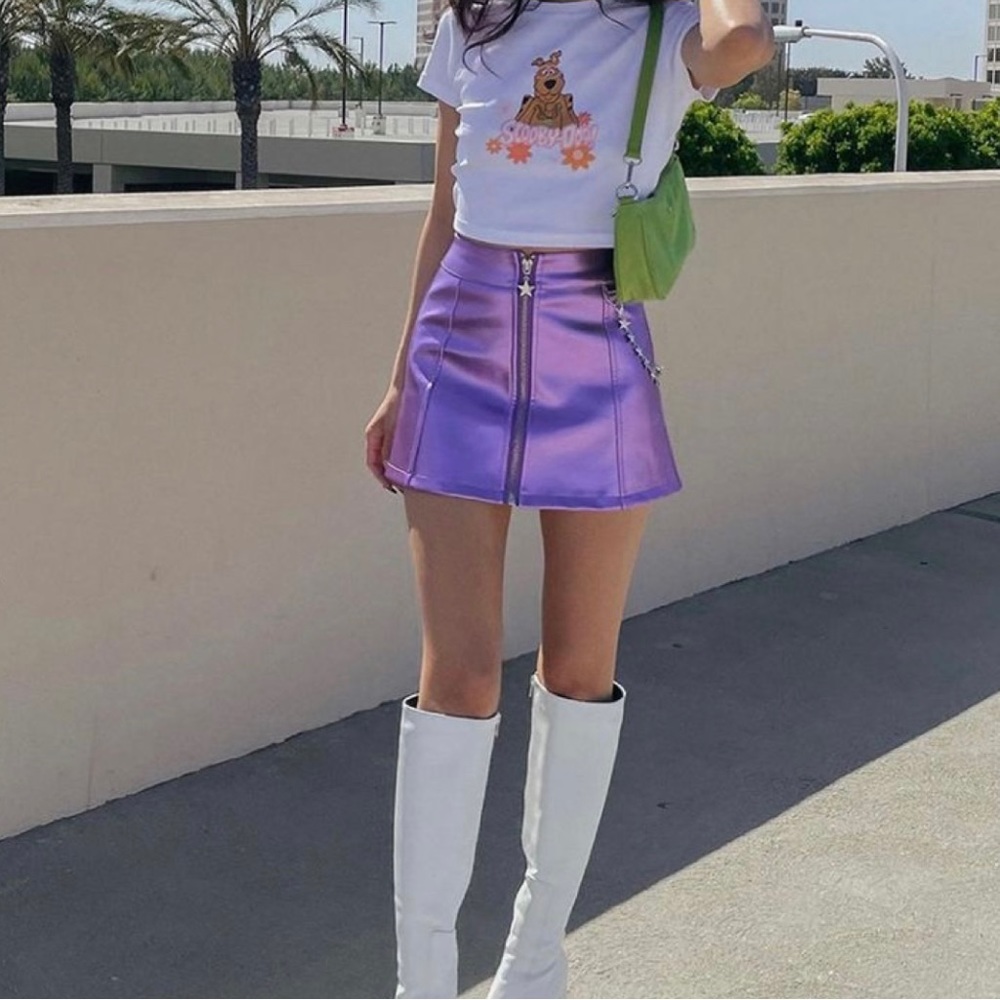 HP🎉 Dolls Kill Horoscopez Dream Sign Mini Skirt - Picture 8 of 11